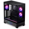 PHANTEKS XT View Matrix PC-Enclosure, Midi-Tower, E-ATX, Tempered Glass, Matrix LED - black (PH-XT523VM1_DBK01)