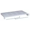 Rack shelf LANBERG AK-1004-S — 1U 19 inch grey, 483 mm width, 300 mm depth, 25 kg capacity