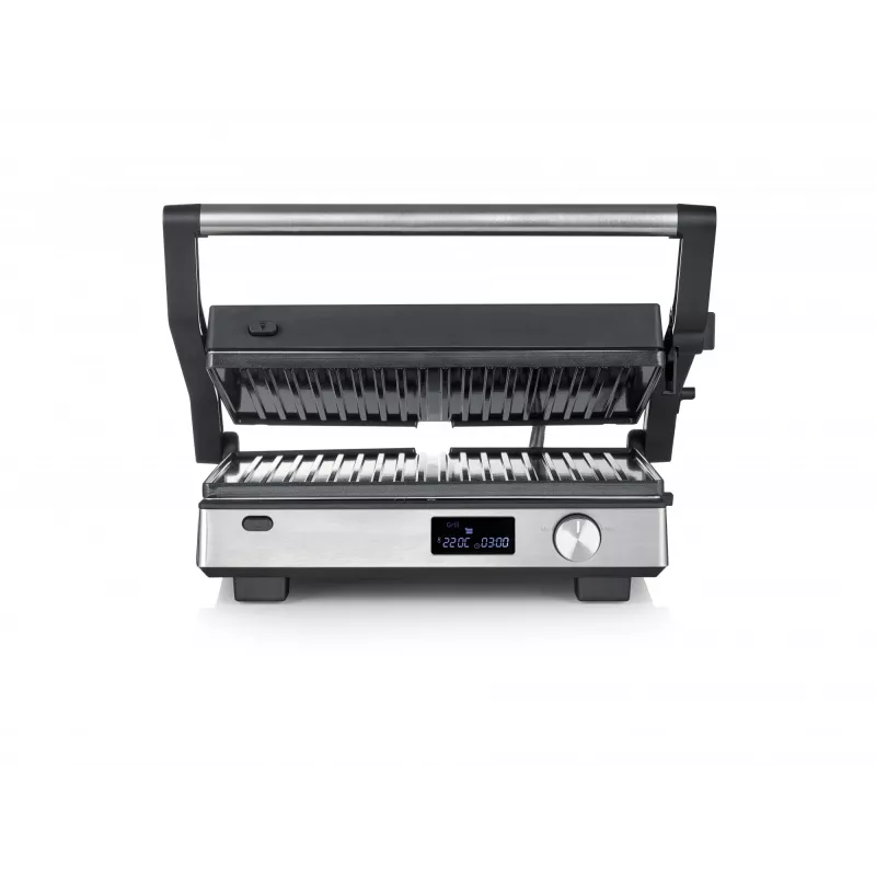Contact Grill Severin KG 2380 Black Silver 2000W Stainless Steel