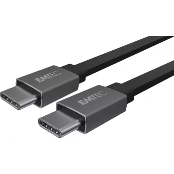 USB Cable Emtec T700C2 1.2m USB C Black