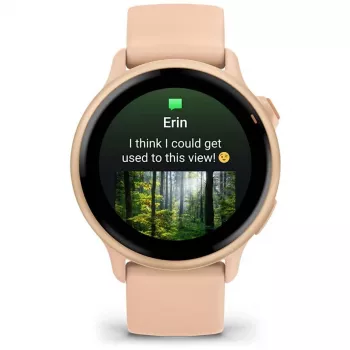 Garmin vívoactive 6 3.05 cm (1.2) AMOLED 42 mm Digital 390 x 390 pixels Touchscreen Pink Wi-Fi GPS (satellite)