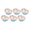 Dinner service Rose&Tulipani R18400TA18 for 6 people, 18-piece porcelain set