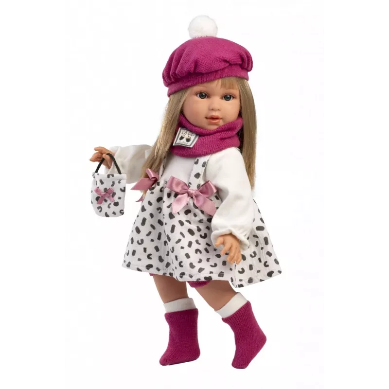 Doll Llorens Carla 40 cm — realistic features, soft body