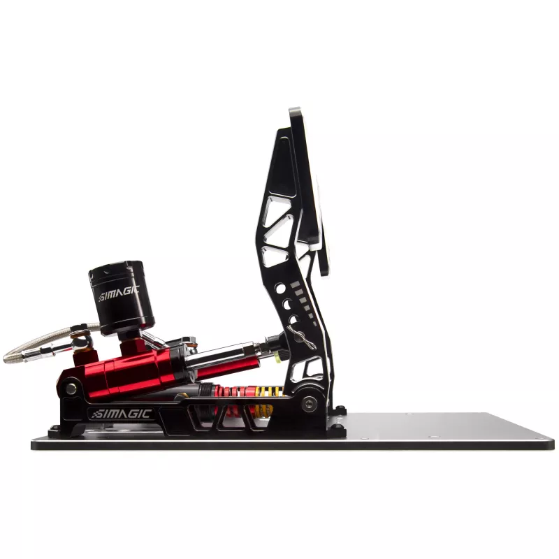 Simagic P2000 Hydraulic 2-Pedal Set, 200KG Loadcell - Crimson Edition