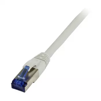 Patch cable RJ45 - CAT6A 500Mhz - 3m - gray - S-STP(S/FTP) - TPE/LSZH(Superflex) - AWG26 - Synergy 2