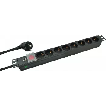 Rack Power Distribution Unit helos PROFESSIONAL 19 inch Offline UPS, rack-mounted power protection