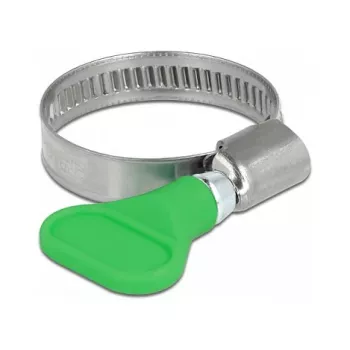 Butterfly Clamp DeLOCK 400 SS 20 - 35 mm 5 pieces green