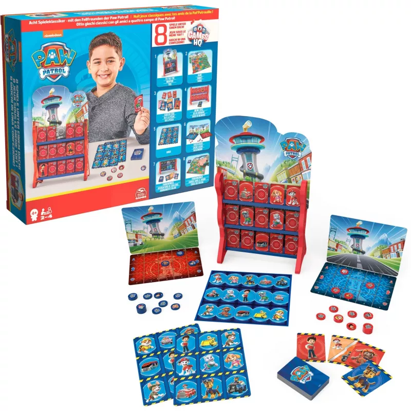 Paw Patrol: Games HQ - Game Collection, Family Game