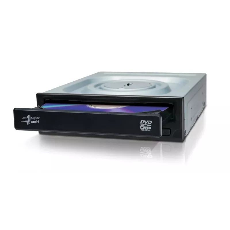 Internal DVD±RW drive HITACHI Hitachi-LG Super Multi DVD-Writer GH24NSD6 tray black SATA 24x DVD 48x CD 146×165×41.3 mm