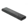 SSD enclosure DeLOCK 42635 Black M.2