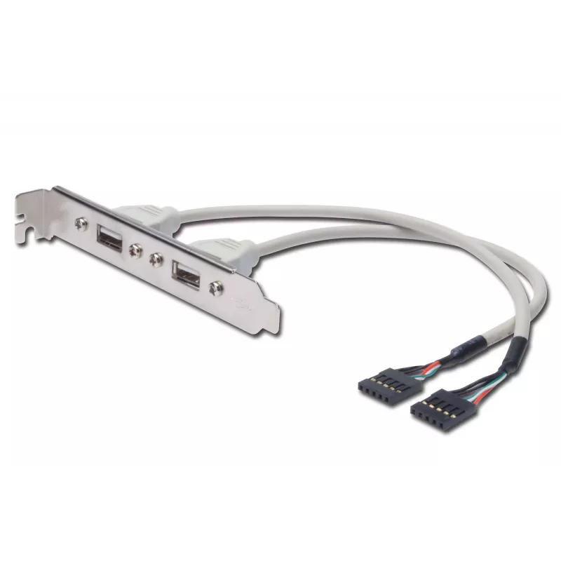 USB Slot Bracket Cable Digitus AK-300301-002-E