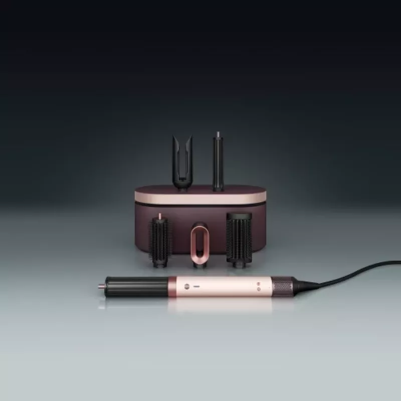 Airwrap Co-anda2x Straight + Wavy , Multistyler creme/roségold, Bluetooth, 1.700 Watt