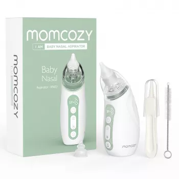 Momcozy BN02 Green Baby Nasal Aspirator