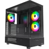 Montech XR Midi-Tower, Tempered Glass - black