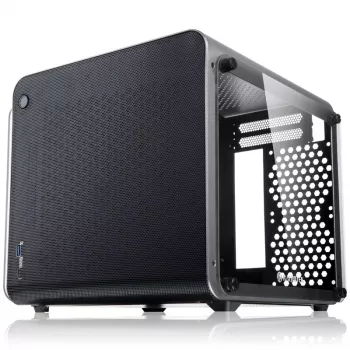 Computer Case Raijintek METIS EVO TG Mini-ITX case, Silver