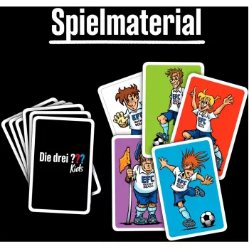 Die drei Kids - Football-Alarm, Card Game