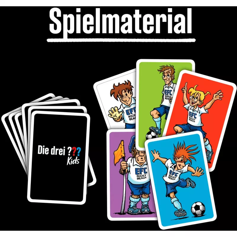 Die drei Kids - Football-Alarm, Card Game