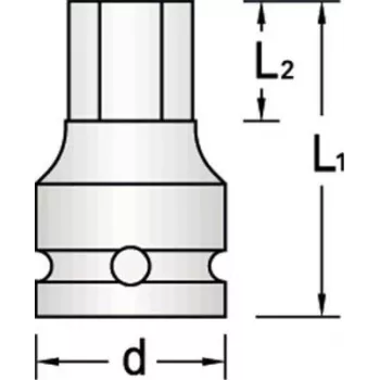 Screwdriver Bit Gedore 6224190 Weight 77 g