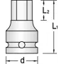 Screwdriver Bit Gedore 6224190 Weight 77 g
