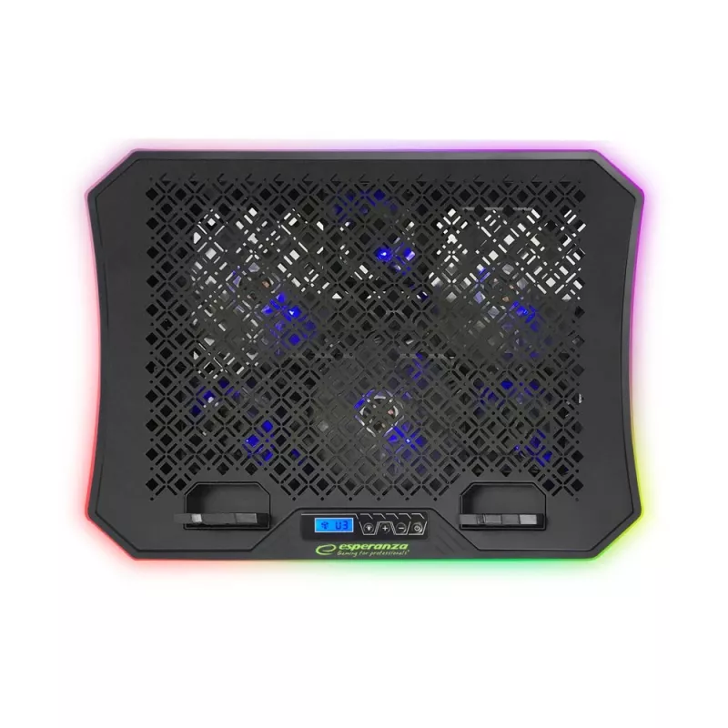 Esperanza GALERNE laptop cooling pad 48.3 cm (19) 2100 RPM Black