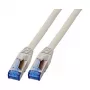 EFB-Elektronik RJ45 Patch Cable Cat.6A S/FTP TPECat.7 Raw Cable superflex Grey 1,5m Manufacturer: EFB Elektronik (K5525FGR.1,5)