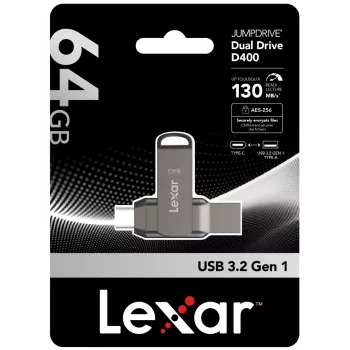 USB flash drive Lexar 64 GB USB Type-C LJDD400064G-BNQNG