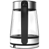 AENO EK1S electric kettle 1.7 L 2200 W Black, Silver, Transparent