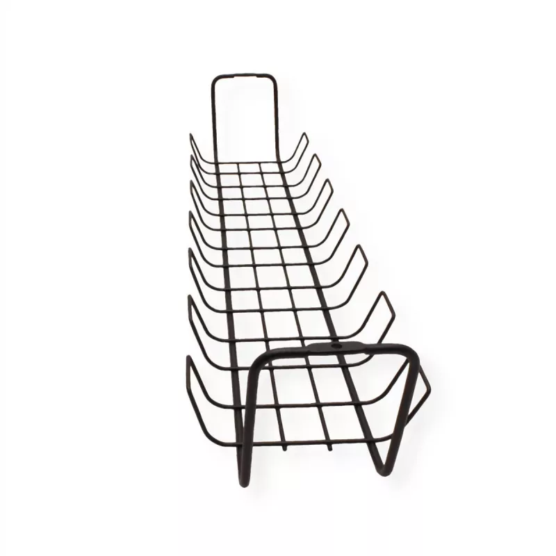 ROTRONIC-SECOMP Roline - Kabel - Organizer - Gitter - unter Tisch montierbar - Schwarz (Packung mit 2)
