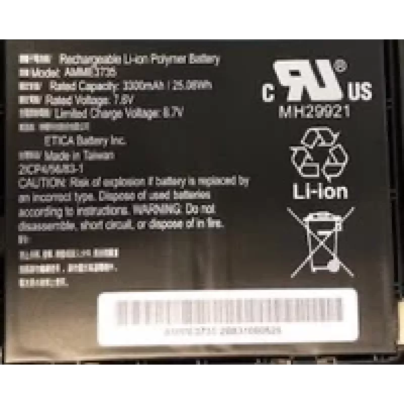 Zebra BTRY-ET5X-10IN3-02 tablet spare part/accessory Battery