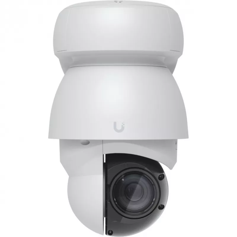 IP security camera UBIQUITI UVC-AI-PTZ-W — AI PTZ industrial spherical 3864×2160, 22× optical zoom, 360° rotation, wired, Wall/Pole/Desk, white