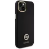 GUESS | GUHCP15M4DGPK | Back cover | Apple | iPhone 15 Plus/14 Plus | TPU, Silicone, Microfiber | Black