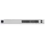 Ubiquiti UniFi 24-Port PoE Managed L2/L3 Gigabit Ethernet (10/100/1000) Power over Ethernet (PoE) 1U Silver