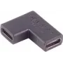Right-Angle USB-C 3.1 Adapter ShiverPeaks 13-40005, 90° connector for USB-C devices