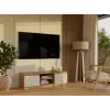 MALWA 120 TV cabinet, artisan oak/cashmere