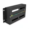 Rack accessory DELOCK 67320 — metal cover strip, black, 1 pc