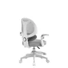Swivel chair mark adler Junior 4.5 Grey — ergonomic desk chair, adjustable height 40–50 cm, mesh back, caster base, armrests, lumbar support