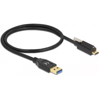 USB Cable Type-A male to Type-C male DeLOCK 84025 0.5m