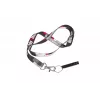 Survival whistle GUARD YC-010-BL aluminium, black, 45 mm length, 8 mm diameter