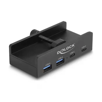 DeLOCK 64262 USB 2.0 Type-A Hub 5000 Mbit/s Black