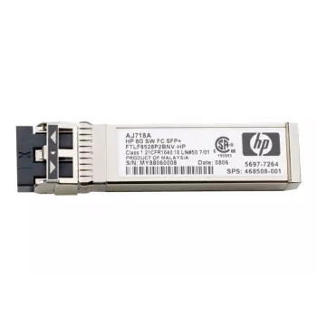 Transceiver module HPE 8Gb Short Wave Fibre Channel SFP+