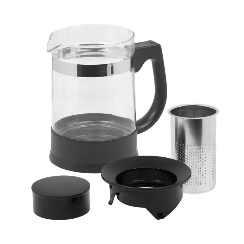 Resto Kitchenware 90512 teapot Single teapot 950 ml Black, Transparent