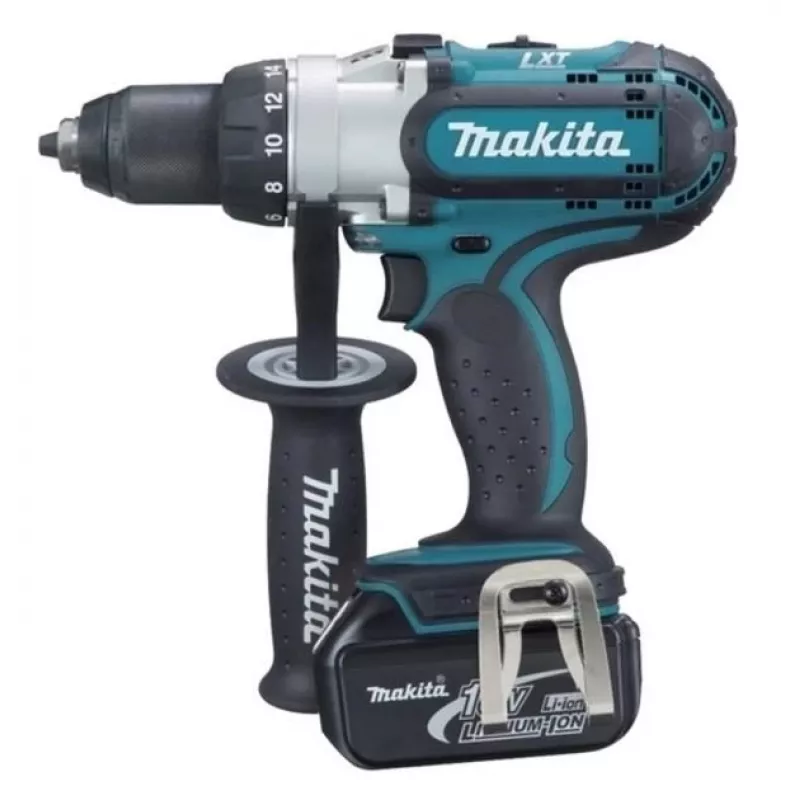 Makita DDF451RTJ drill Keyless 2.1 kg Black, Blue