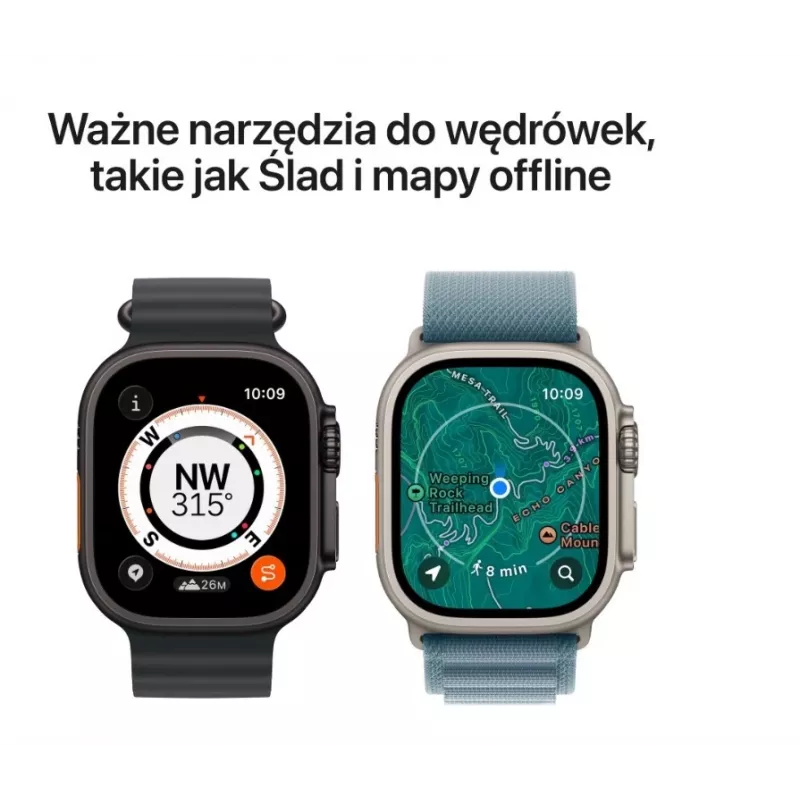 Smartwatch Apple Watch Ultra 3 GPS + Cellular 49mm Black Titanium Case