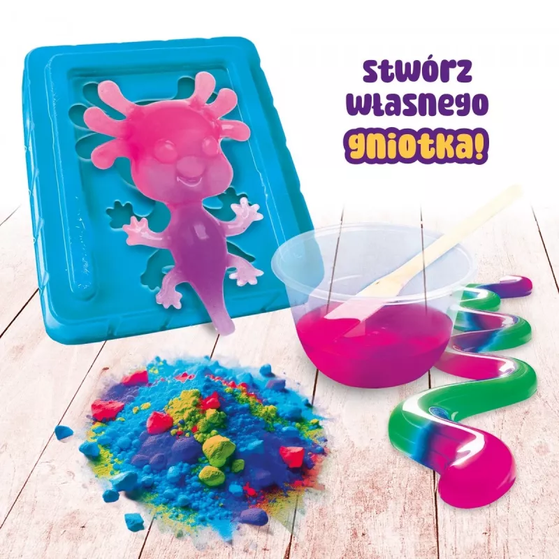 Handheld Squeezer Liscianigiochi Slumi Science Axolotl model 304-PL110322 for educational play