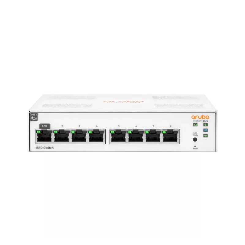 HPE Aruba Networking Aruba Instant on 1830 8G Managed L2 Gigabit Ether