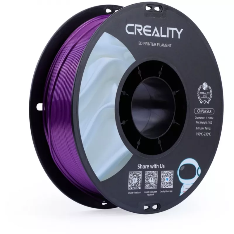 3D printing material Creality 3D 3301120005 Silk Purple 1 kg