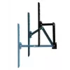 Wall TV mount ESPERANZA ERW016 for 70 inch TVs, black, 45 kg capacity, VESA 75x75–400x400, tilt 15°