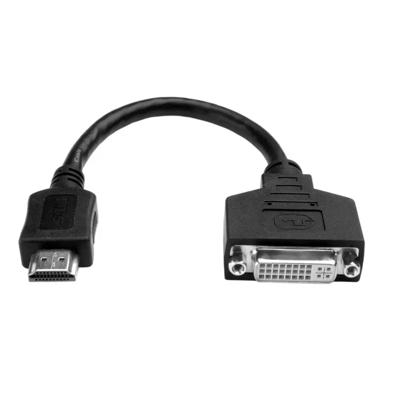 Eaton Tripp Lite P132-08N HDMI-zu-DVI-Adapter-Videokonverter (HDMI-M-zu-DVI-D F) - 20,32 cm - 0,2 m - DVI-D - HDMI - Männlich - Weiblich - Gold