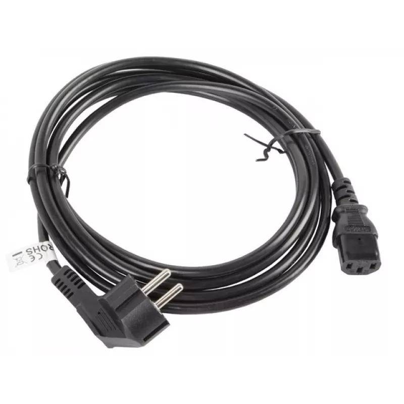 Lanberg CA-C13C-11CC-0030-BK Power Cable Black 3 M C13 coupler CEE7/7 (CA-C13C-11CC-0030-BK)