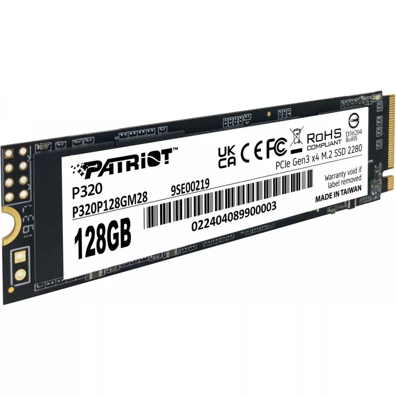 SSD Drive Patriot P320 128GB M.2 2280 PCIe 3.0 x4 NVMe